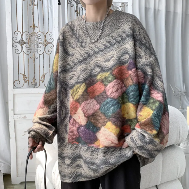 Bequemer eleganter Pullover für Herren