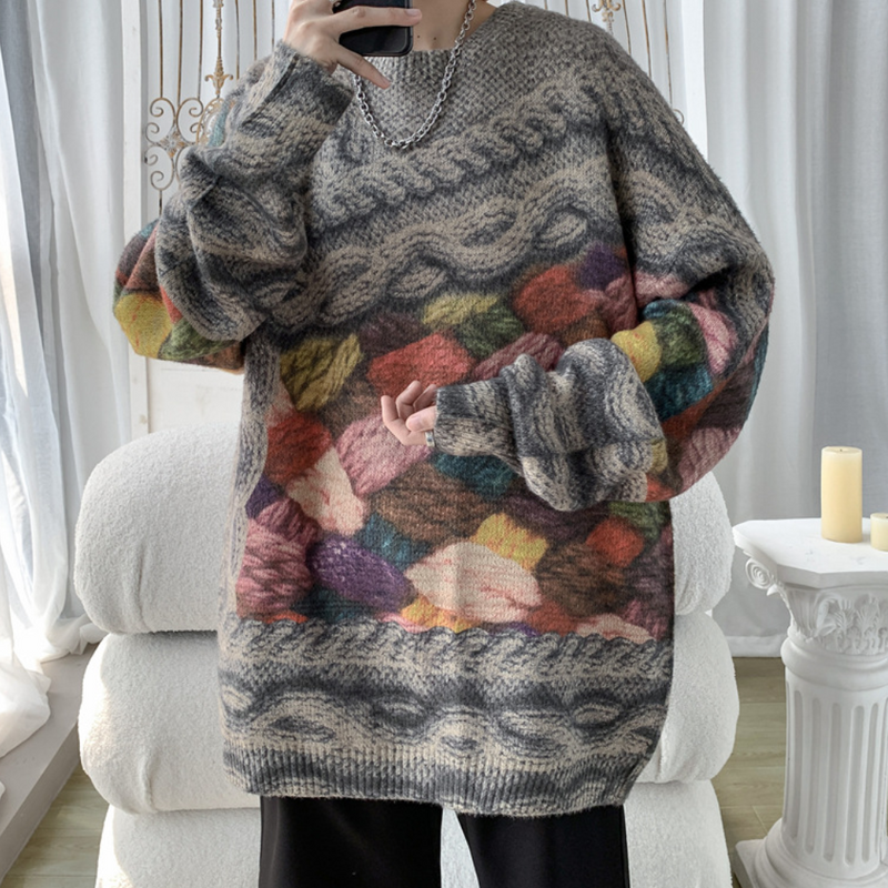Bequemer eleganter Pullover für Herren