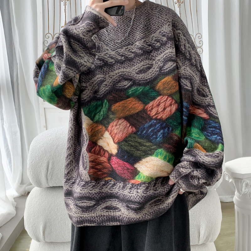 Bequemer eleganter Pullover für Herren