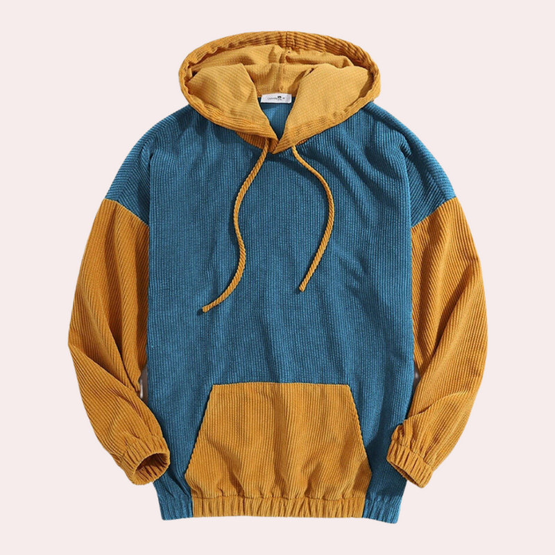 Weicher Cord-Hoodie für Herren