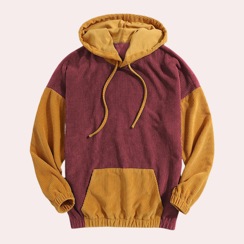Weicher Cord-Hoodie für Herren