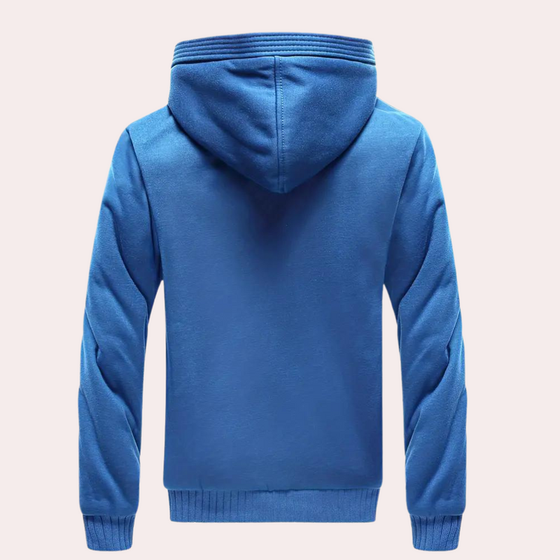 Warmes, stilvolles Herrenhoodie mit Kapuze