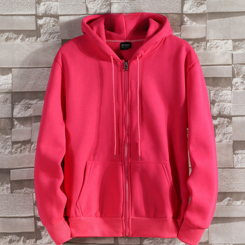 Bequeme Herren-Hoodie mit Reißverschluss