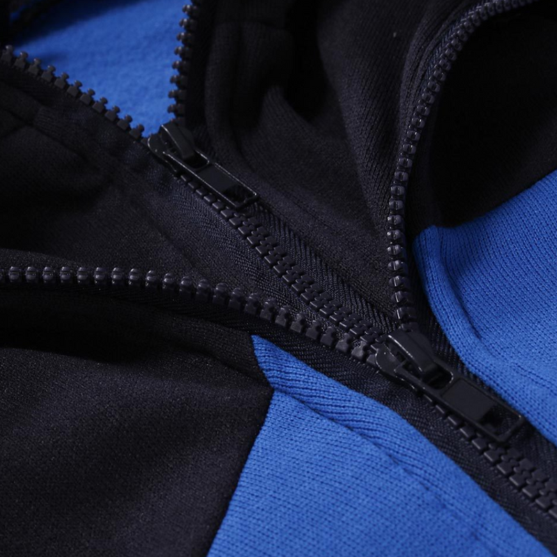 Weiche Herren Rits Hoodie für jeden Anlass