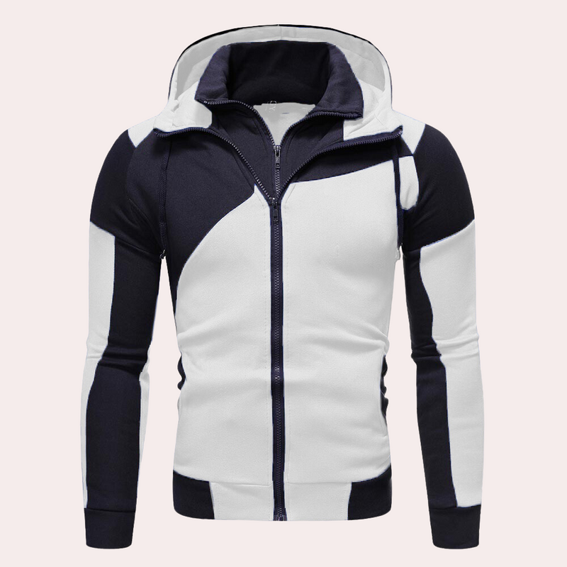 Weiche Herren Rits Hoodie für jeden Anlass