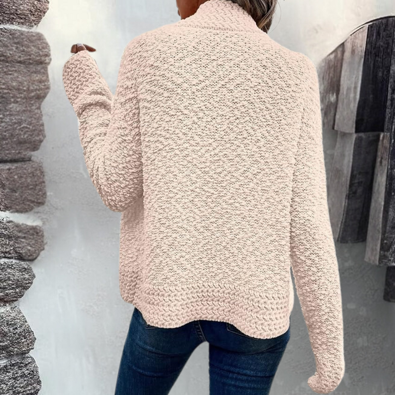 Weiche und stilvolle Damen Strickjacke