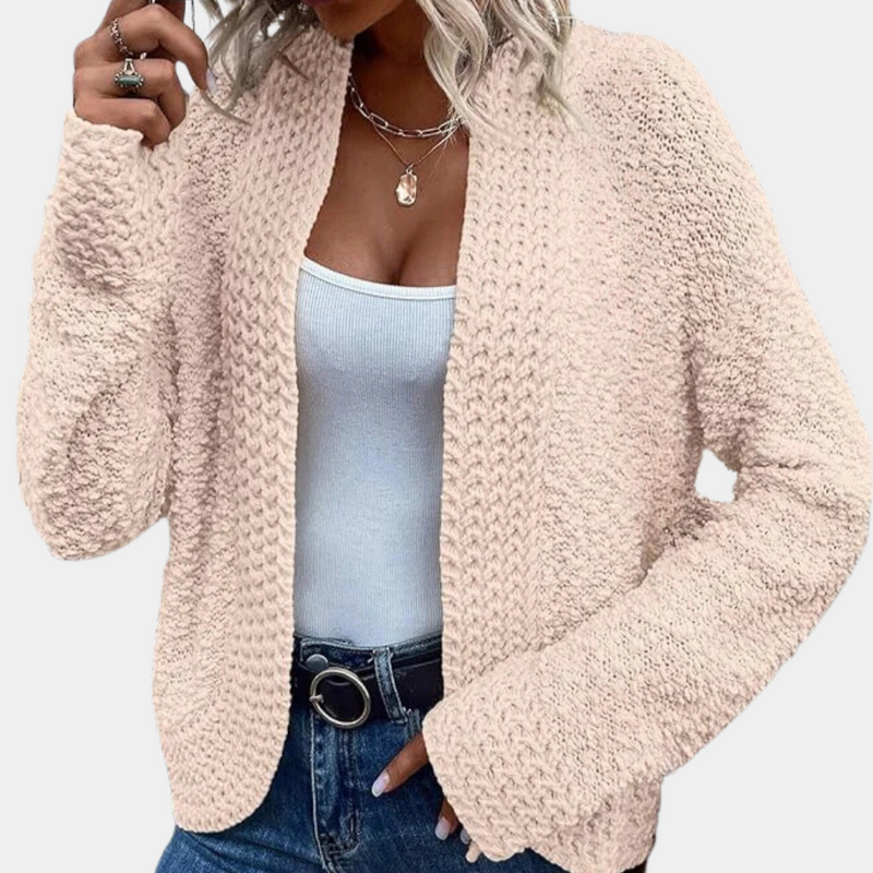 Weiche und stilvolle Damen Strickjacke