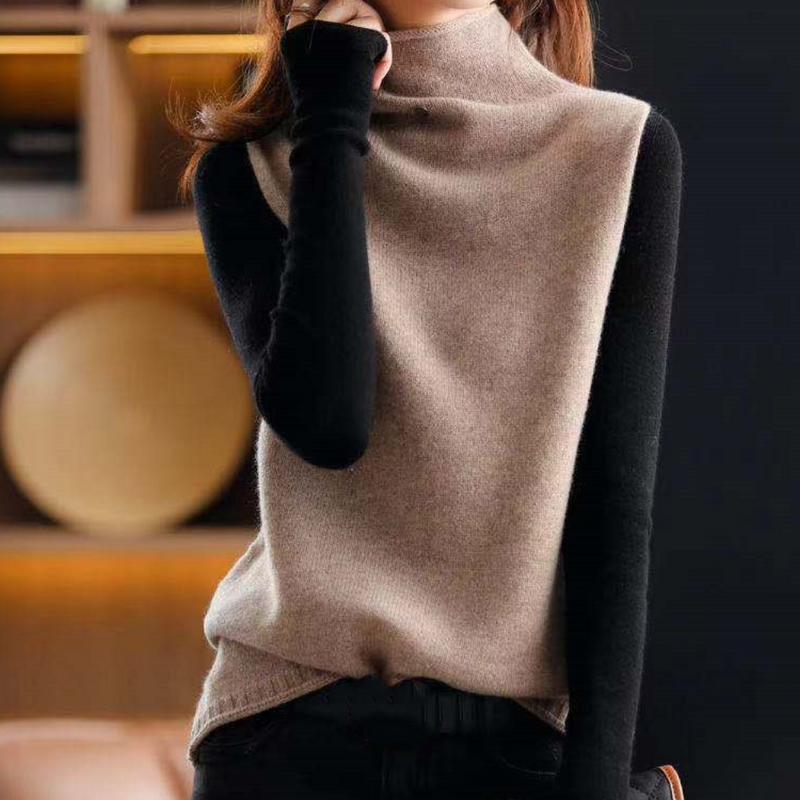 Eszter - Klassischer Rollkragenpullover für Frauen