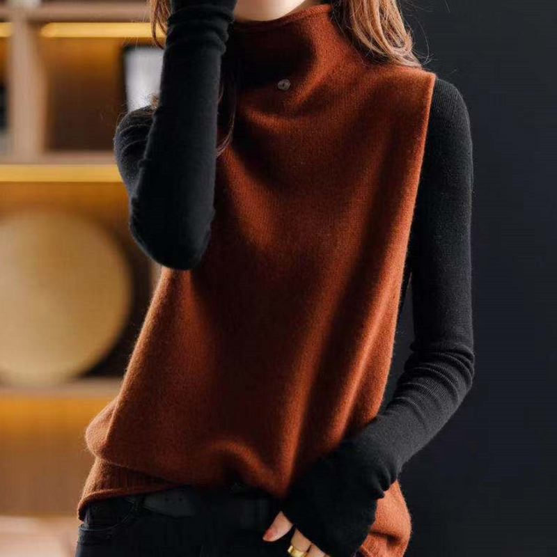 Eszter - Klassischer Rollkragenpullover für Frauen