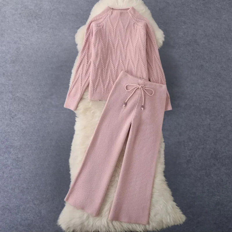 Graciela - Stylisches 2-teiliges Strick-Set für Damen