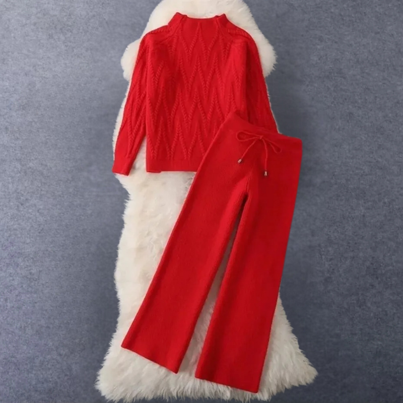 Graciela - Stylisches 2-teiliges Strick-Set für Damen