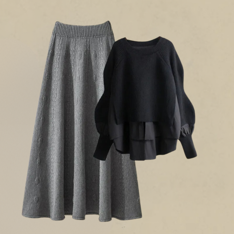 Ysolde - Stylisches Damen-Strick-Set