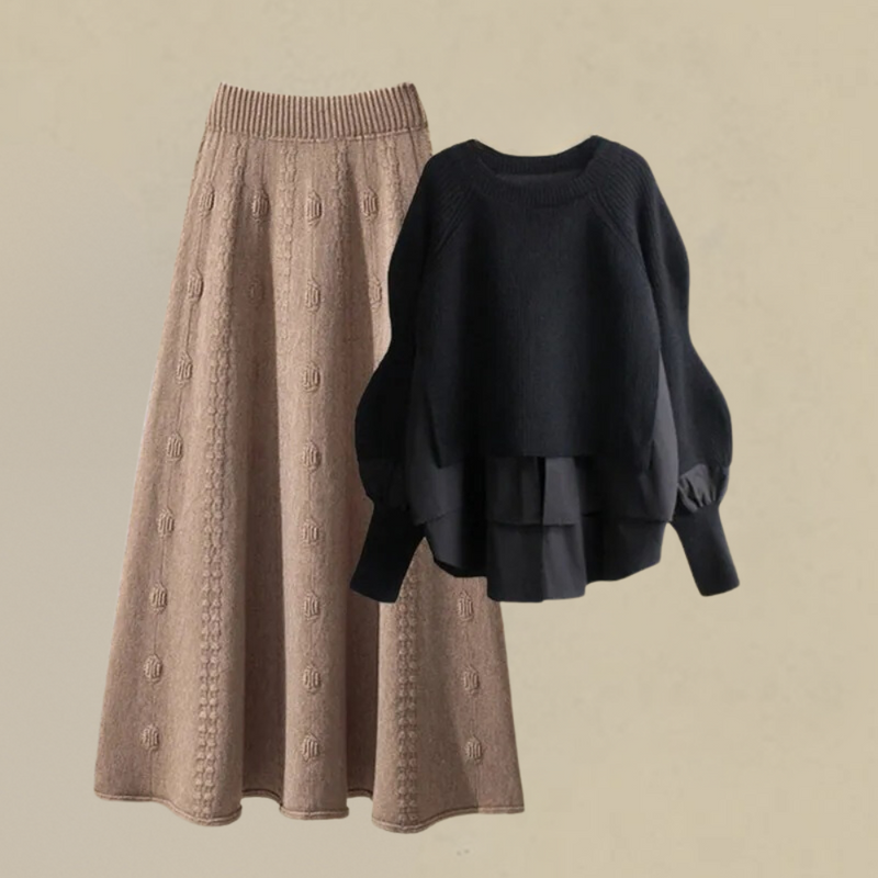 Ysolde - Stylisches Damen-Strick-Set