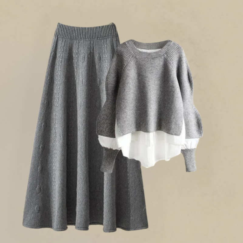 Ysolde - Stylisches Damen-Strick-Set