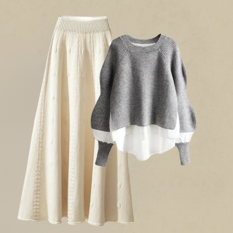 Ysolde - Stylisches Damen-Strick-Set