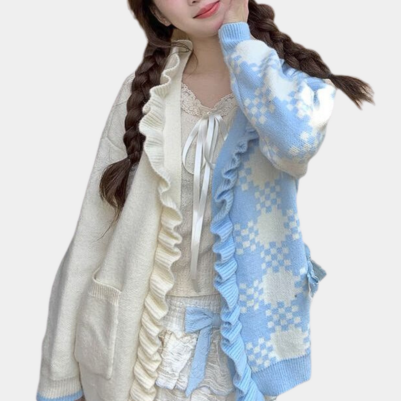 Elegante Damen Strickjacke für kühle Tage