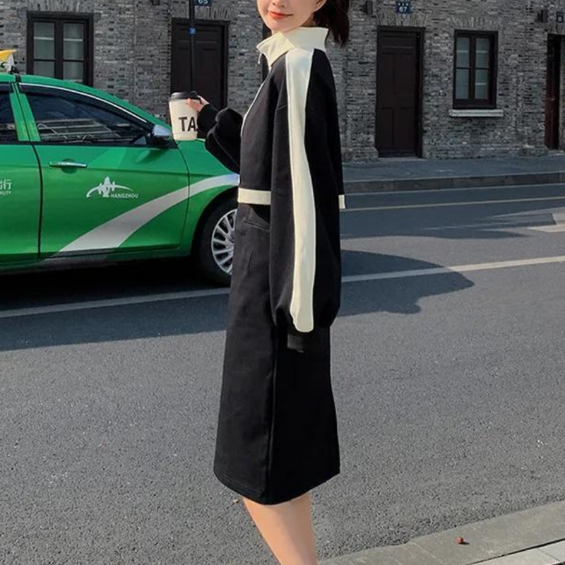 Elegantes Slim Fit Midi-Kleid für stilbewusste Damen