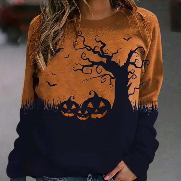 Elza - Halloween Sweatshirt für Damen