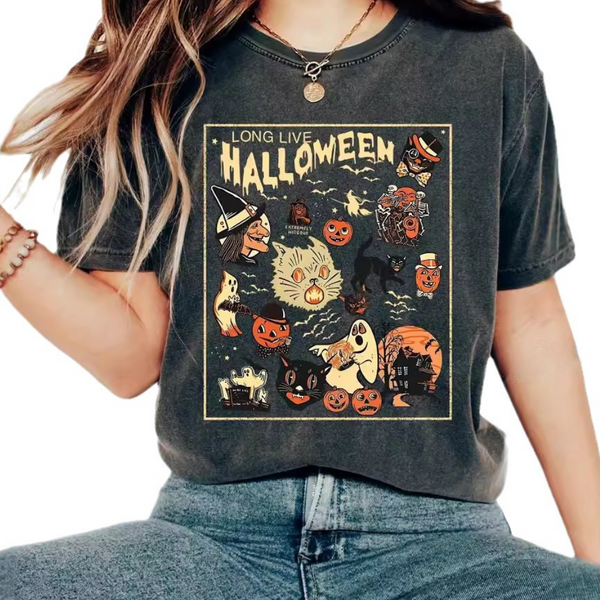 Jazmina - Lässiges Halloween-T-Shirt für Frauen