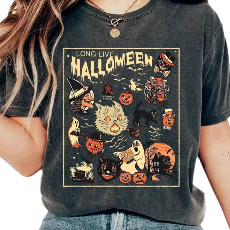 Jazmina - Lässiges Halloween-T-Shirt für Frauen