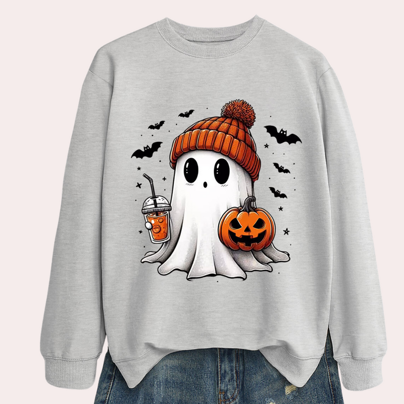 Cintia - Gruseliges Halloween Sweatshirt für Frauen