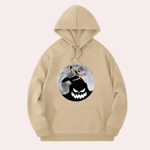 Gruselige und warme Halloween-Hoodie