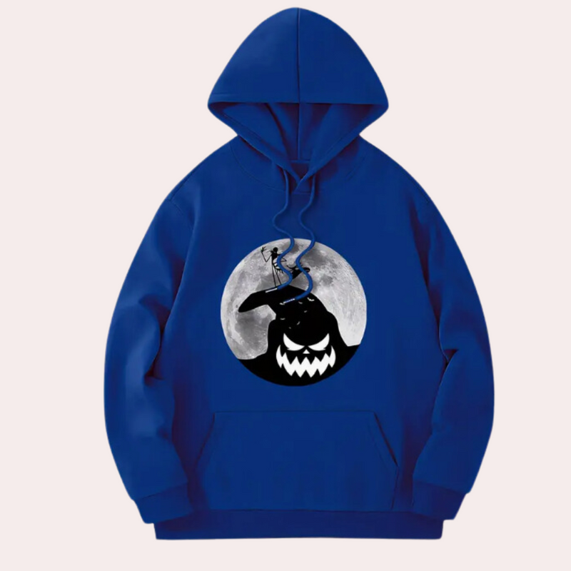 Gruselige und warme Halloween-Hoodie