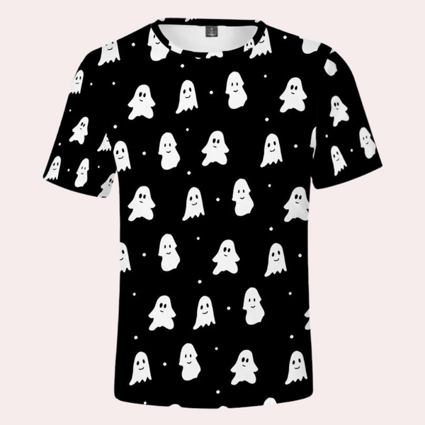Radek - Cooles Herren-T-Shirt mit Halloween-Spukmotiv