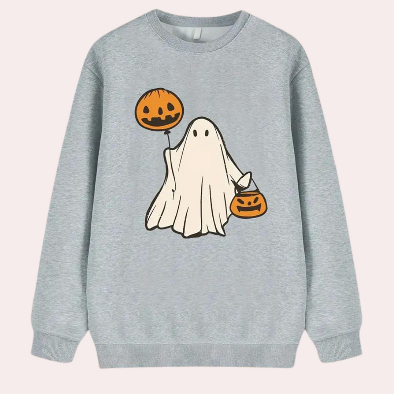 Bequemer und stilvoller Herrenpullover für Halloween