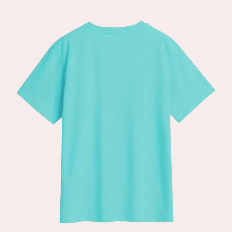Kati - Verspielte Katze & Kürbis Grafik Shirt
