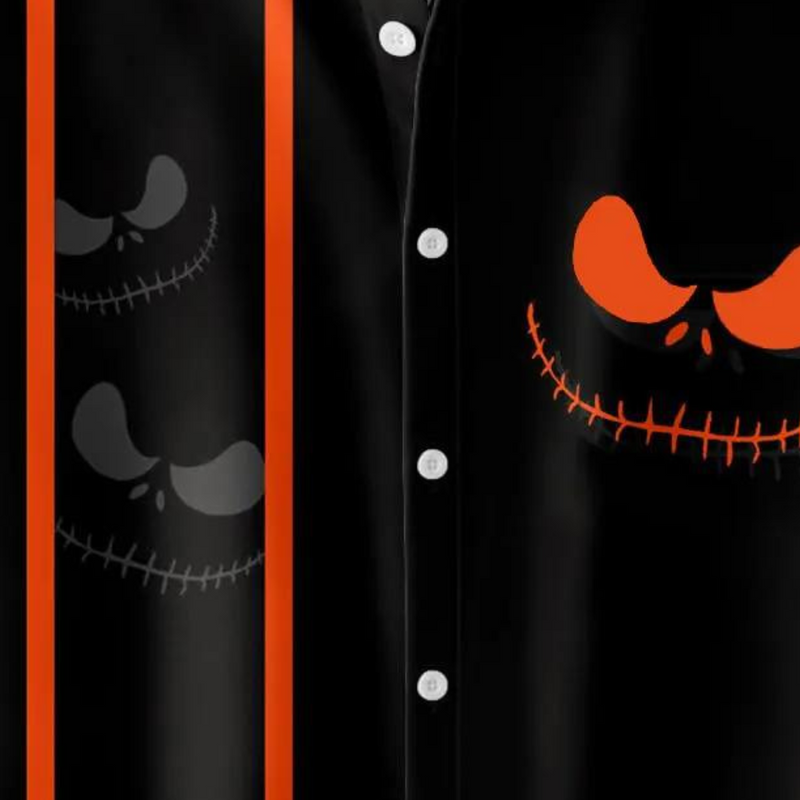 Orban - Herren zeitloses Halloween Button-Down