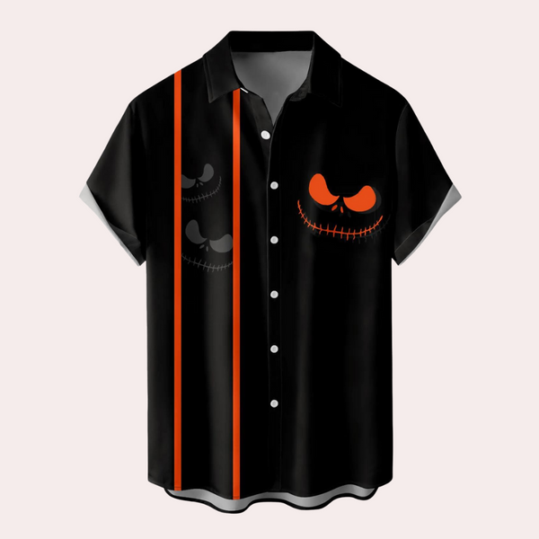 Orban - Herren zeitloses Halloween Button-Down