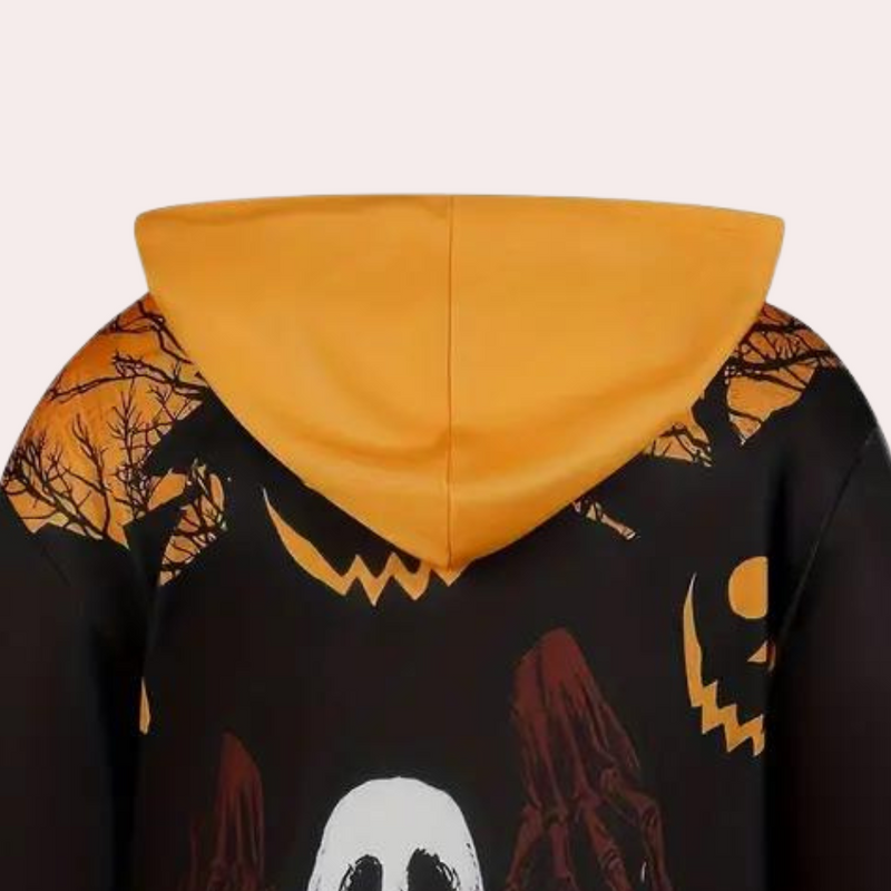 Bequemes und Warmes Hoodie-Kleid für Stilvolle Halloween-Nächte