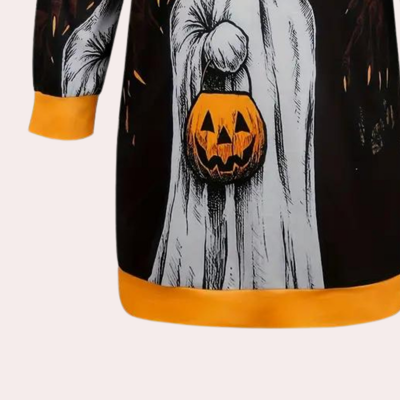 Bequemes und Warmes Hoodie-Kleid für Stilvolle Halloween-Nächte