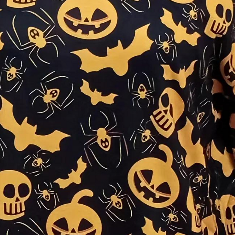 Bequemes und stilvolles Halloween Mini-Kleid mit Kapuze