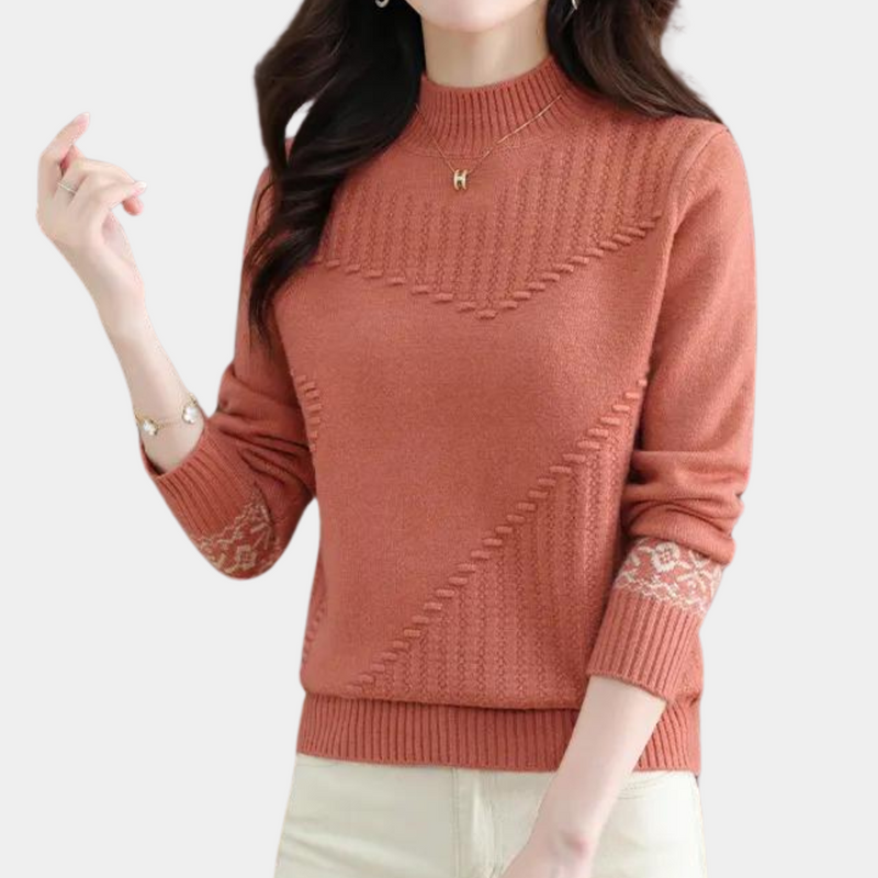 Asya - Warmer Strickpulli für Frauen