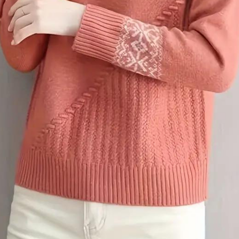 Asya - Warmer Strickpulli für Frauen