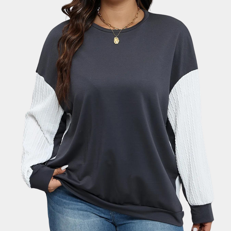 Deni - Minimalistisches und bequemes Damensweatshirt