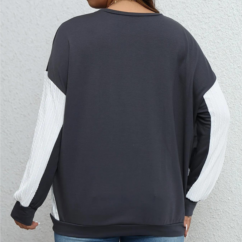 Deni - Minimalistisches und bequemes Damensweatshirt