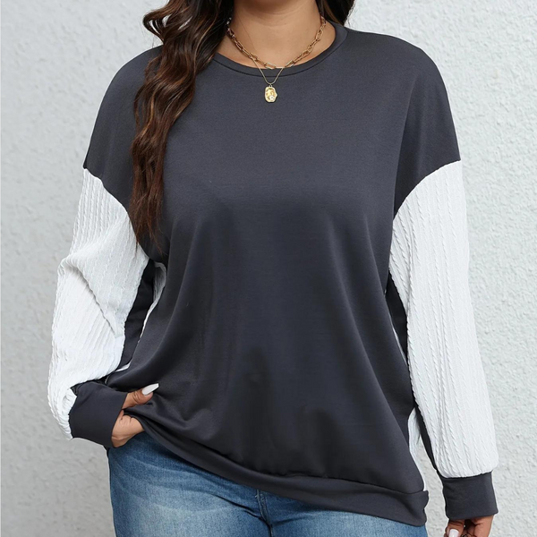 Deni - Minimalistisches und bequemes Damensweatshirt
