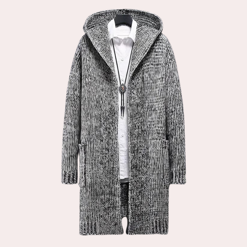 Bequeme warme Herrenhoodie mit Stil