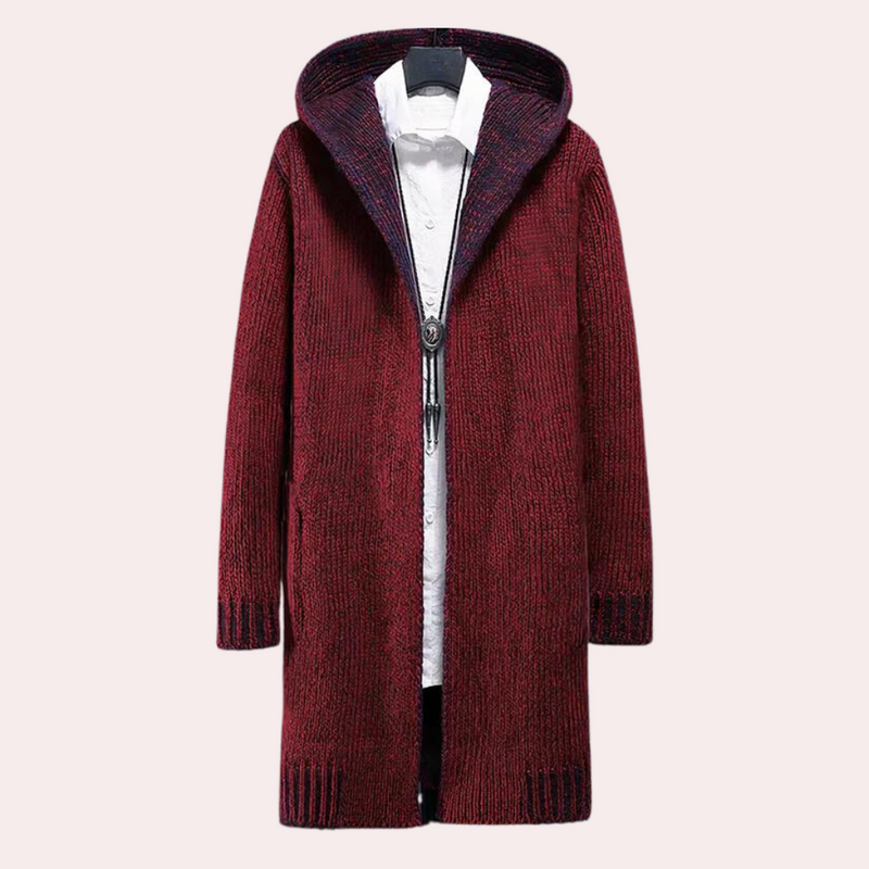 Bequeme warme Herrenhoodie mit Stil