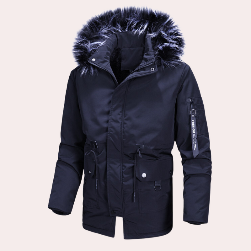 Warmer modischer Hoodie für kalte Tage