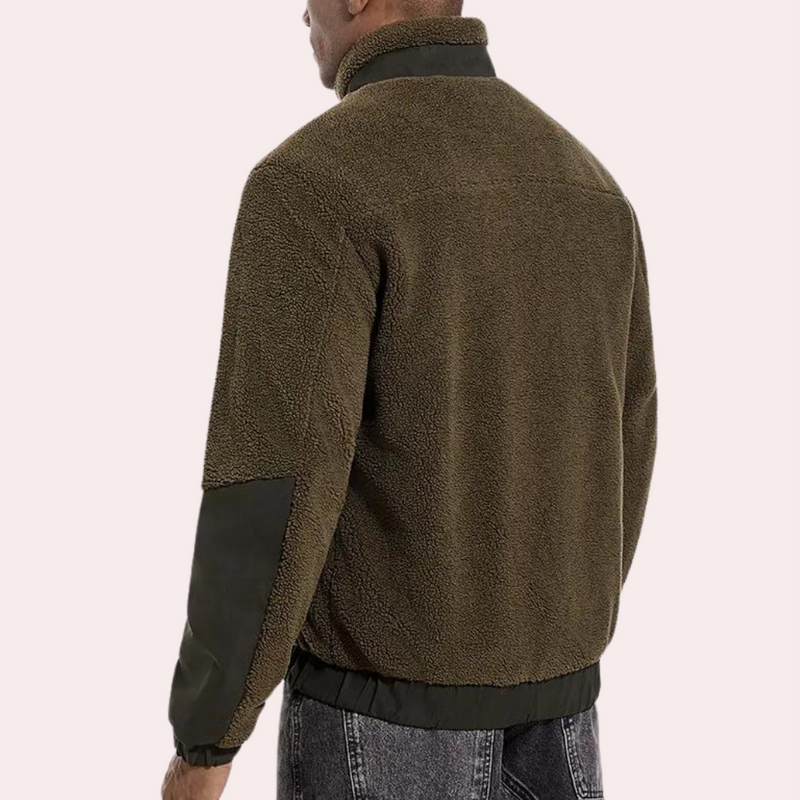 Warme Jacke für Herren an kalten Tagen