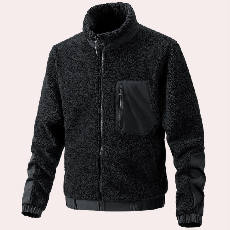 Warme Jacke für Herren an kalten Tagen