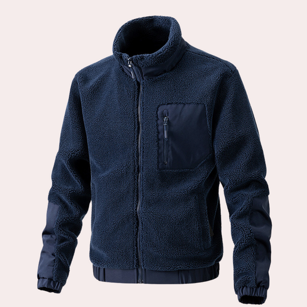 Warme Jacke für Herren an kalten Tagen