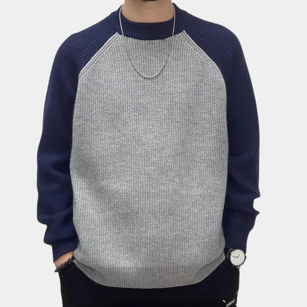 Elegante warme Herrenpullover