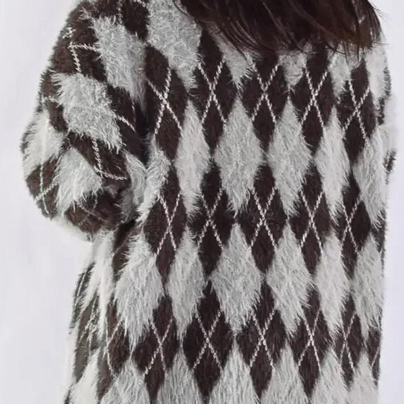 Stylische und weiche Damen-Strickjacke