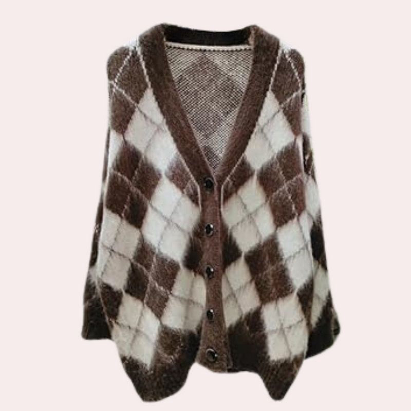 Stylische und weiche Damen-Strickjacke