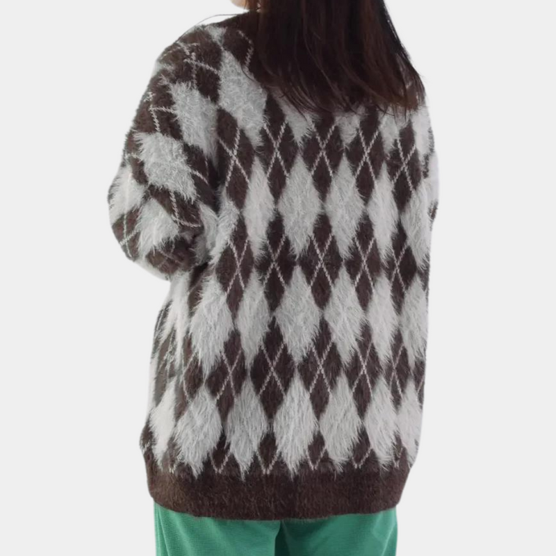 Stylische und weiche Damen-Strickjacke
